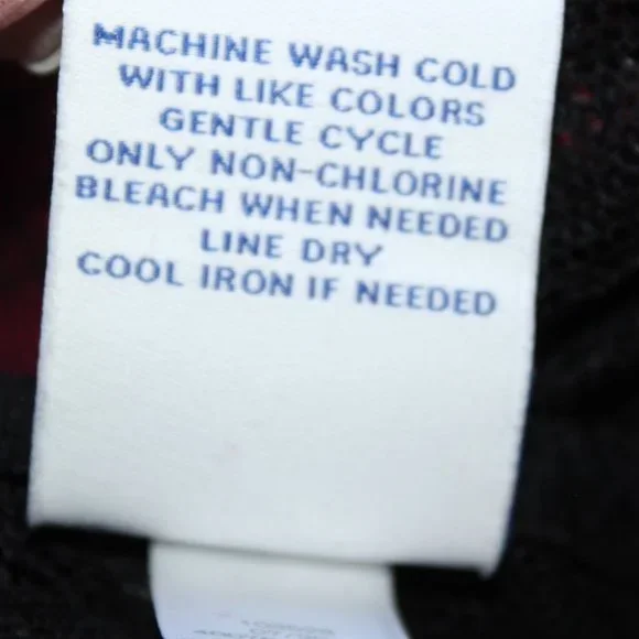 Apt. 9 Black Red Lace Crossed Back Babydoll Lingerie Size L - Picture 8 of 9